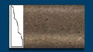 Плинтус пробковый ArtCorkDesing С 105 (Колер 7) 18x45x910 мм в Кемерово
