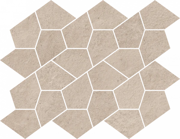 Керамогранит Italon Этернум Крим Мозаика Калейдо 35.6х27.6 (Натуральная) в Кемерово