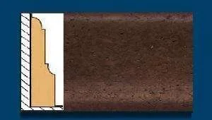 Плинтус пробковый ArtCorkDesing С 103 (Колер 14) 12х65х910 мм в Кемерово