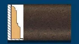 Плинтус пробковый ArtCorkDesing С 103 (Колер 19) 12х65х910 мм в Кемерово