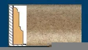 Плинтус пробковый ArtCorkDesing С 104 (Колер 5) 12x40x910 мм в Кемерово