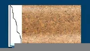 Плинтус пробковый ArtCorkDesing С 105 (Колер 8) 18x45x910 мм в Кемерово