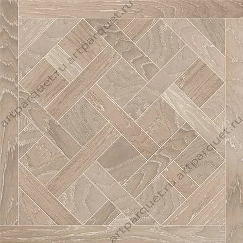 Модульный паркет Кочанелли Версаль Дуб Светлый 600*600*15 мм фаска в Кемерово