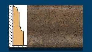 Плинтус пробковый ArtCorkDesing С 103 (Колер 10) 12х65х910 мм в Кемерово