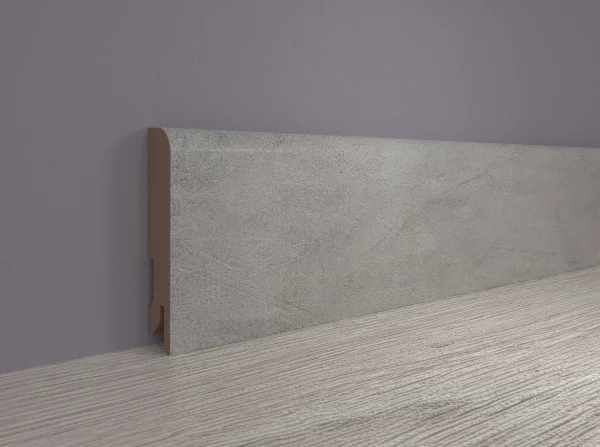 Плинтус MDF Bonkeel 24065 Бетон Лофт Натур (100х16х2400 мм) в Кемерово