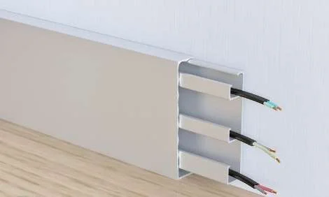 Алюминиевый плинтус Fezard Кабельный ALP-G80 Алюминий 80*15*2500 мм в Кемерово