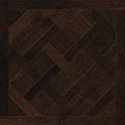 Модульный паркет Кочанелли Версаль Дуб Темный 600*600*15 мм фаска в Кемерово