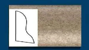 Плинтус пробковый ArtCorkDesing С 102 (Колер 6) 20x40x910 мм в Кемерово