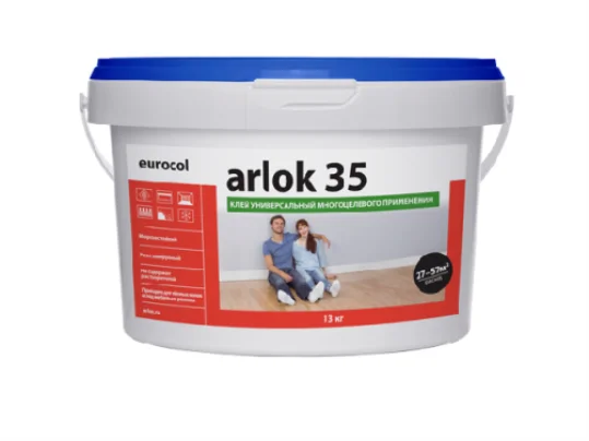 Клей Arlok 35 (13 кг) 230-490 г/м2, контактный для ПВХ покрытий в Кемерово