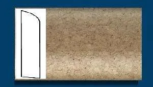 Плинтус пробковый ArtCorkDesing С 106 (Колер 5) 10х60х910 мм в Кемерово