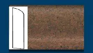 Плинтус пробковый ArtCorkDesing С 106 (Колер 11) 10х60х910 мм в Кемерово