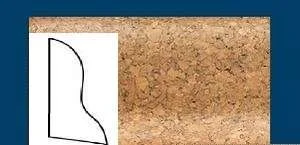 Плинтус пробковый ArtCorkDesing С 102 (Колер 8) 20x40x910 мм в Кемерово