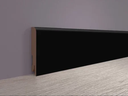 Плинтус MDF Bonkeel 24032 Чёрный Софт (100х16х2400 мм) в Кемерово