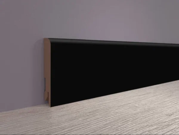 Плинтус MDF Bonkeel 24032 Чёрный Софт (100х16х2400 мм) в Кемерово