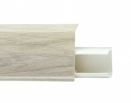Пластиковый плинтус Royce №526 Дуб Орегон (55х23х2200мм) в Кемерово