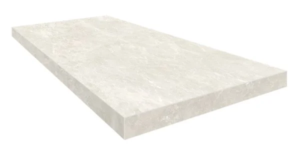 Керамогранит Coliseum Да Винчи Уайт Ступень угловая правая (Натуральный, 33х60) в Кемерово