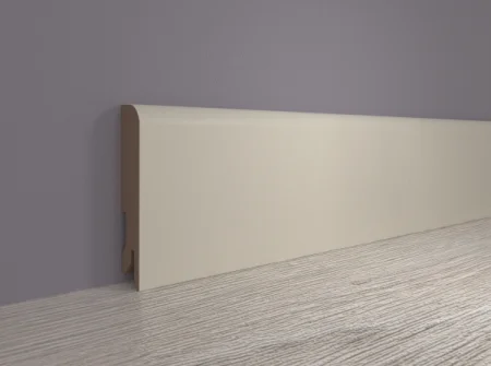 Плинтус MDF Bonkeel 24069 Кварц Грей (80х16х2400 мм) в Кемерово