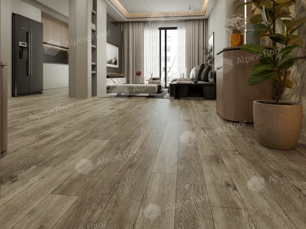 Каменно-полимерная плитка Alpine Floor Grand Sequoia Village Венге Грей ECO 11-807 4мм, 43 класс в Кемерово