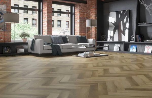 Кварц-виниловая плитка Fargo Parquet 4мм 33-2187-09 Дуб Афины (Градиент) в Кемерово