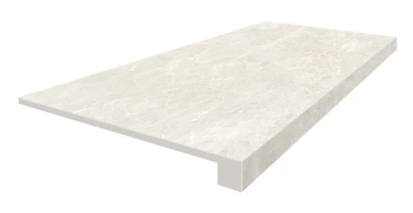 Керамогранит Coliseum Да Винчи Уайт Ступень фронтальная (Натуральный, 33х60) в Кемерово