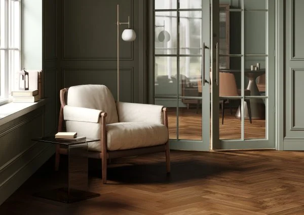 Паркетная доска Quartz Parquet Штучный паркет Орех Американский 44-400-29 в Кемерово