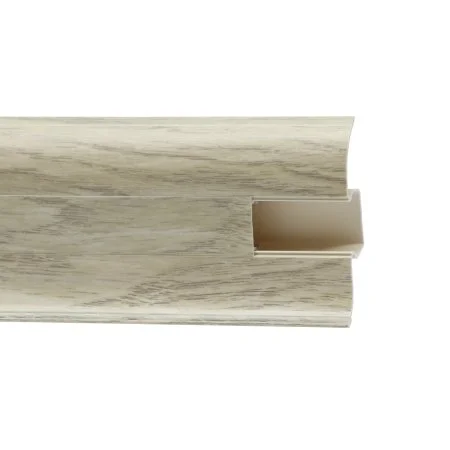 Пластиковый плинтус Royce №853 Дуб Супрема (58х22х2200мм) в Кемерово