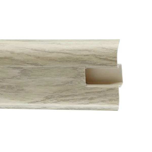 Пластиковый плинтус Royce №853 Дуб Супрема (58х22х2200мм) в Кемерово