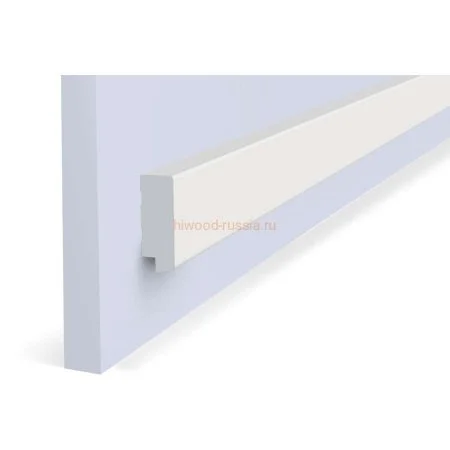 Финишный молдинг LF124B NP левый белый (31х12х2700мм) в Кемерово