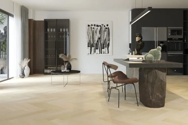 Паркетная доска Quartz Parquet Английская Ёлка Дуб Испанский 33-404 в Кемерово