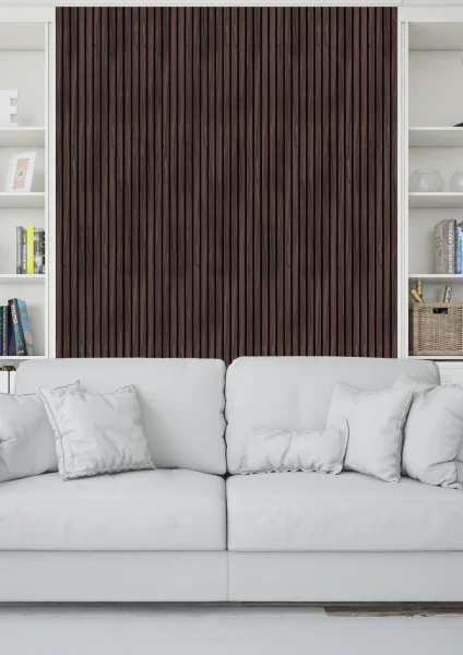 Декоративная панель для стен HiWood LV124 BR395K (120х12х2700мм) в Кемерово