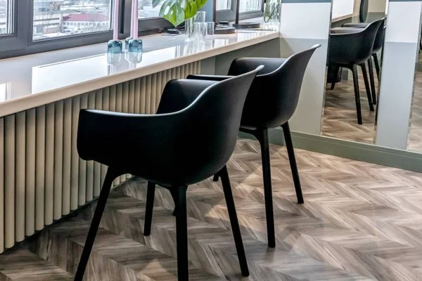 Пробковое покрытие CorkStyle Chevron Silver в Кемерово