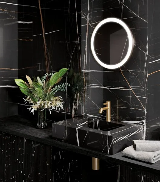 Керамогранит Italon Шарм Делюкс Сахара Нуар 80х160 (Люкс и реттифицированная) в Кемерово