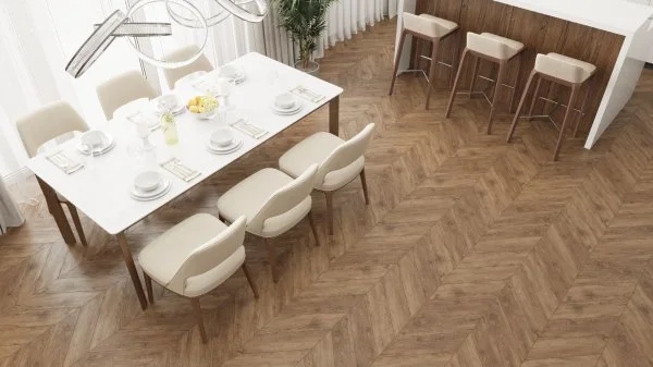 Кварц-виниловая плитка Alpine Floor Chevron Гевуина ECO 20-10 (2,5 мм. 43 класс) в Кемерово
