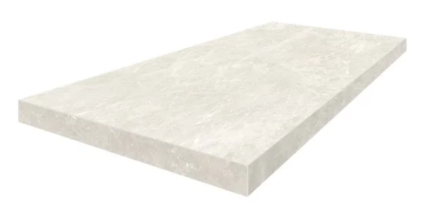 Керамогранит Coliseum Да Винчи Уайт Ступень угловая левая (Натуральный, 33х60) в Кемерово