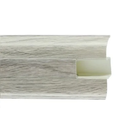 Пластиковый плинтус Royce №822 Дуб Альба (58х22х2200мм) в Кемерово
