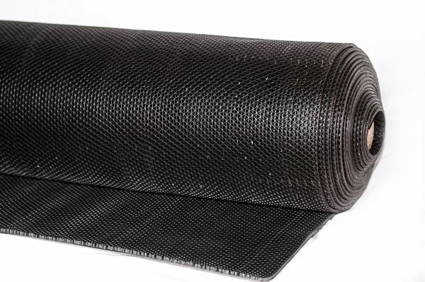 Грязезащитное рулонное покрытие ЗигЗаг Черный 5 мм (0,9 м) Китай в Кемерово