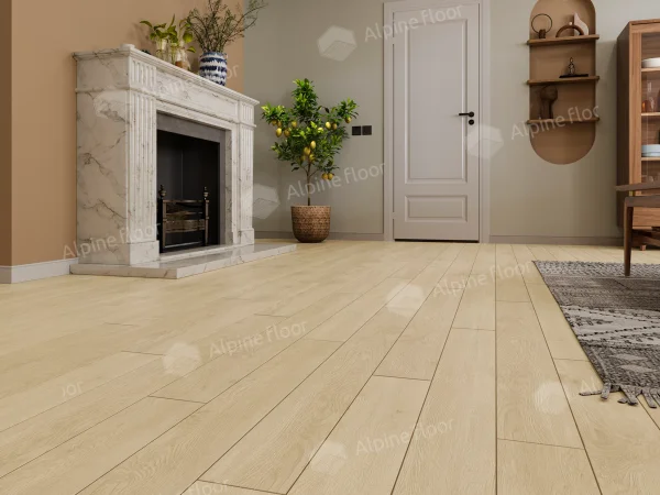 Каменно-полимерная плитка Alpine Floor Grand Sequoia Village Камфора ECO 11-507 4мм, 43 класс в Кемерово