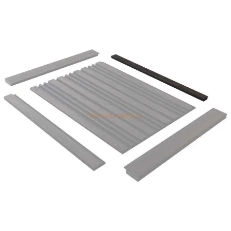 Финишный молдинг LF124B BR395K левый декорированный (31х12х2700мм) в Кемерово