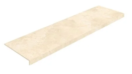 Керамогранит Coliseum Аурелия Уайт Ступень фронтальная (Натуральный, 33х120) в Кемерово