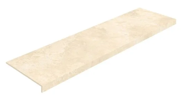 Керамогранит Coliseum Аурелия Уайт Ступень фронтальная (Натуральный, 33х120) в Кемерово