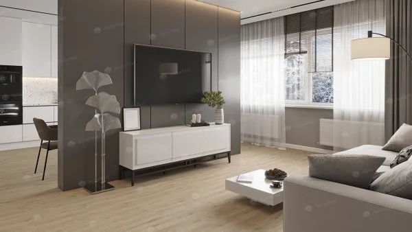 Каменно-полимерная плитка Alpine Floor Solo Анданте ECO 14-10, 3,5 мм 34 класс в Кемерово