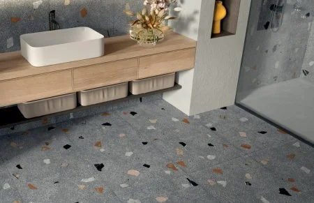 Керамогранит Coliseum Палладио Блэк 60х120 (Натуральный и Реттифицированный) в Кемерово