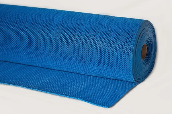 Грязезащитное рулонное покрытие ЗигЗаг Синий 4,5 мм (1,2 м) Китай в Кемерово