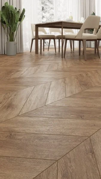 Кварц-виниловая плитка Alpine Floor Chevron Гевуина ECO 20-10 (2,5 мм. 43 класс) в Кемерово