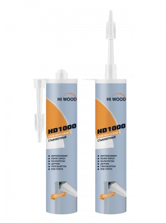 Монтажно-стыковочный клей HiWood HD1000 Белый 280 ml в Кемерово