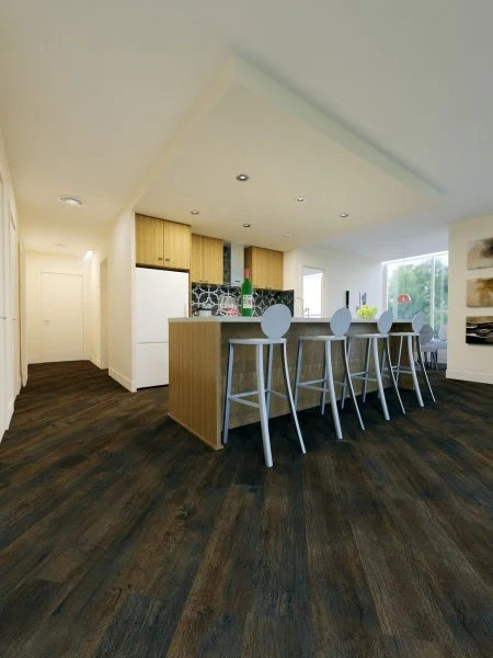 Кварц-виниловая плитка FineFloor Light Дуб Берген FF-1372 в Кемерово