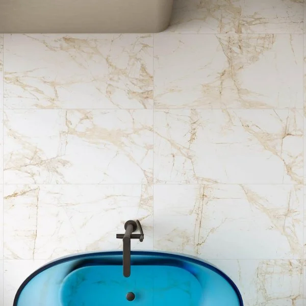 Керамогранит Coliseum Канова Уайт 60х120 (Натуральный и Реттифицированный) в Кемерово