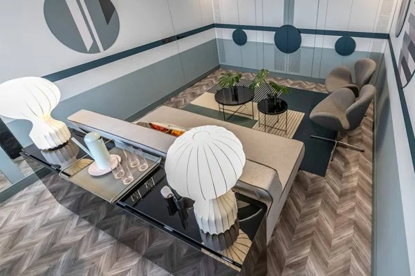 Пробковое покрытие CorkStyle Chevron Silver в Кемерово