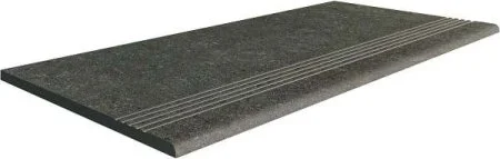 Керамогранит Italon Аурис Блэк ступень (Натуральная, 30х60) в Кемерово