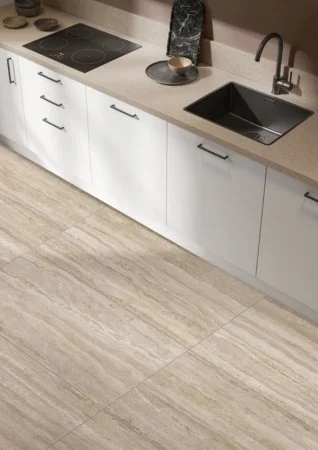 Керамогранит Vitra CityStone Травертин Линейный 60х120 (Натуральная и Реттифицированная) в Кемерово